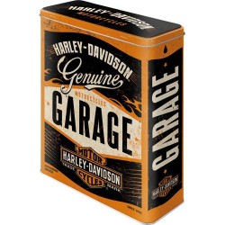 Cutie de depozitare metalica - Harley Davidson Garage